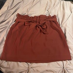 Express Paper Bag Skirt NWOT